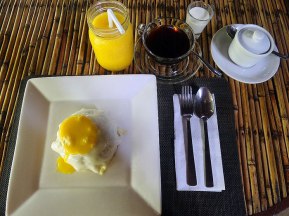 You get free breakfast at your stay in Kermit Resort